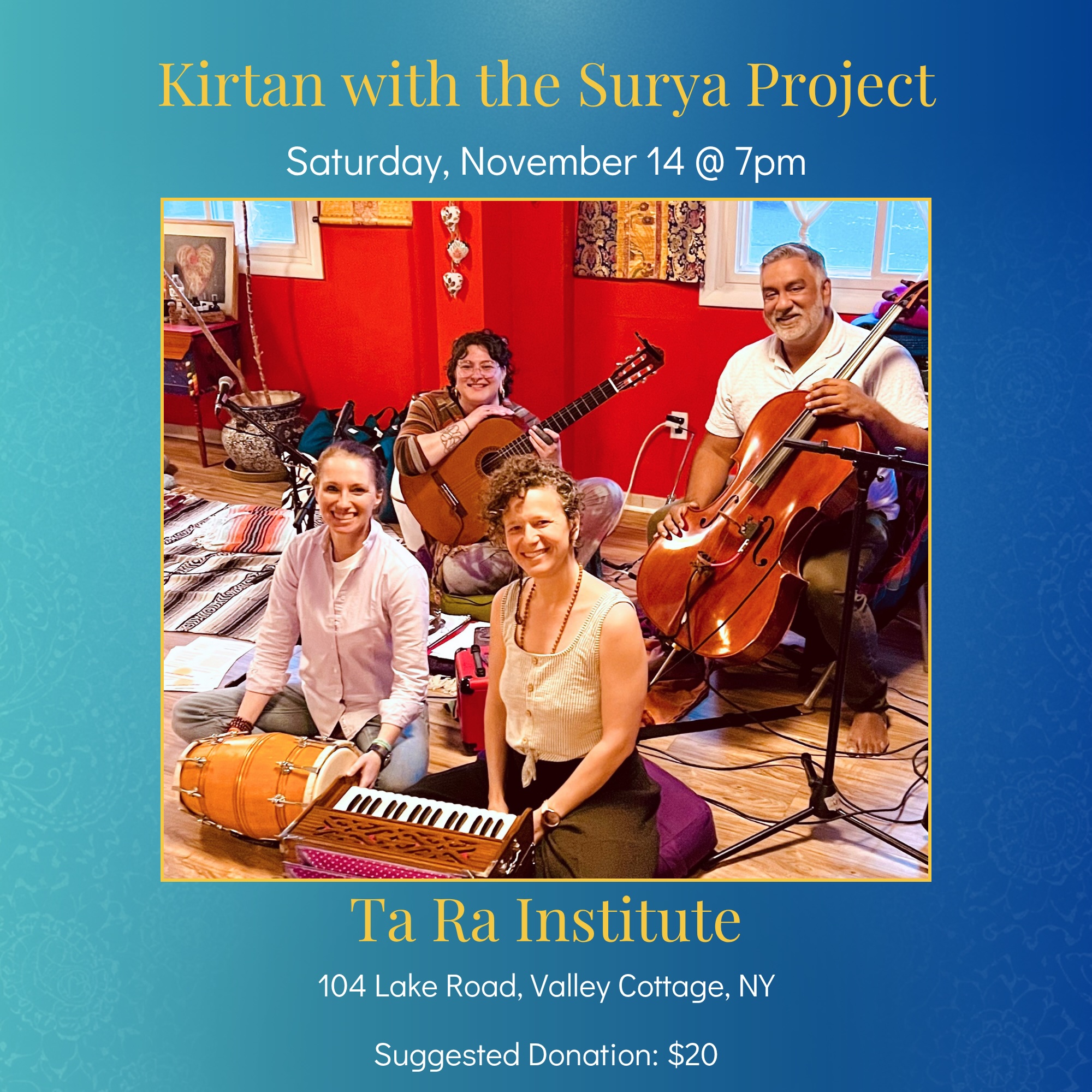 Kirtan at Ta Ra